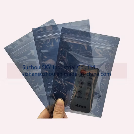 Custom APET / CPP Material for Electronic Components ESD Anti Static Shielding Bags