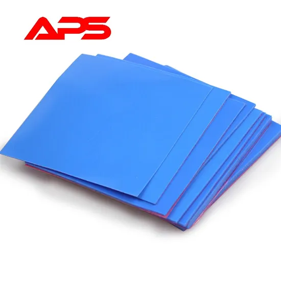 Electrically Insulated Thermal Pad Thermally Conductive Silicon Material 