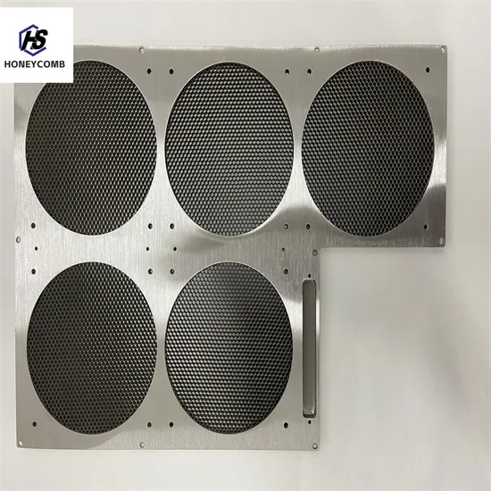 Hexagonal Hole Honeycomb Core Metal Material for EMI EMC Shielding 