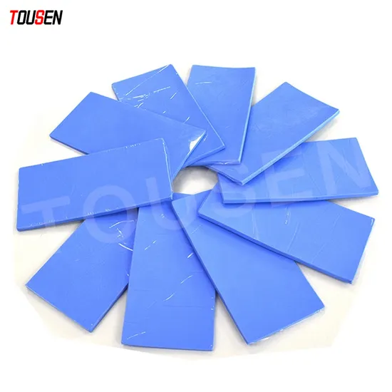 CPU Cooler Gap Filling Material 3W Silicone Conductive Pad Heat Cooling Material 