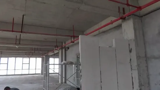 Sound Absorbing Customized Interior Wall Materials for Industrial Concrete Structure Building Project 